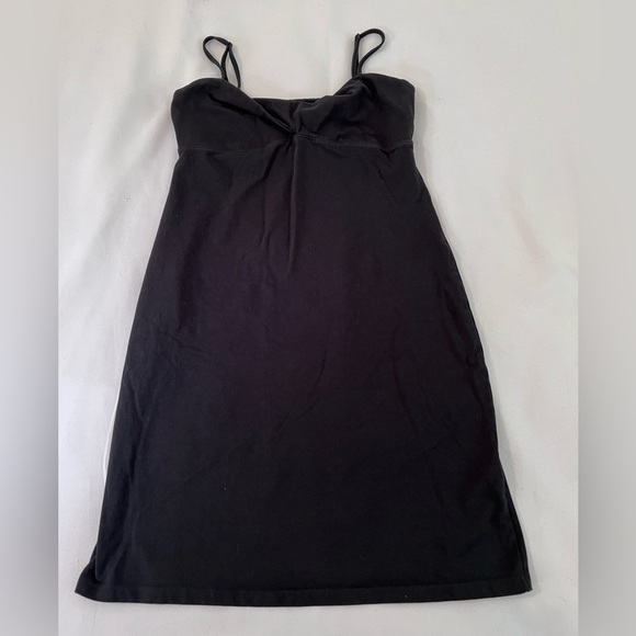 RALPH Ralph Lauren 2YL Dress Size Small Black  Spaghetti Straps Stretchy - Picture 3 of 10